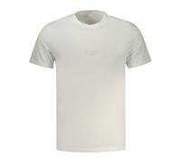 Guess - Small Logo T-shirt - Homme - Tops - Blanc - Taille: XL