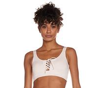 GUESS Soutien-gorge de sport actif avec lacets pour femme, Touche de mauve, Taille XS