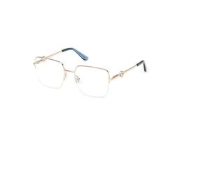 Guess - Square Eyeglasses - Femme - Accessoires - Jaune - Taille: 53 MM
