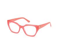 Guess - Square Optical Frame - unisex - Accessoires - Rose - Taille: 53 MM