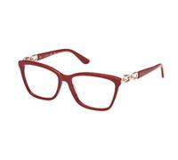Guess - Square Optical Frame - unisex - Accessoires - Rouge - Taille: 54 MM