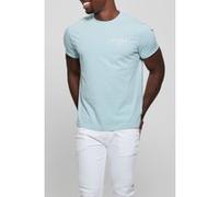 GUESS Ss Bsc Classic New Steel Blue Taille: S | T-shirts Basiques Outlet | Homme | Bleu