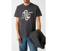 GUESS Ss Bsc Drop Sh New Asphalt Taille: S | T-Shirts Outlet | Homme
