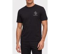 GUESS Ss Bsc Dstrssd Quatt Jet Black A996 Taille: M | T-Shirts Outlet | Homme | Le Noir