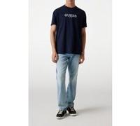 GUESS Ss Bsc Embroid Smart Blue Multi Taille: S | T-Shirts Outlet | Homme | Bleu
