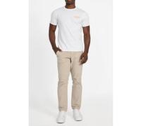 GUESS Ss Bsc Painters Tee Pure White/energy Pe Taille: M | T-Shirts Outlet | Homme | Blanche
