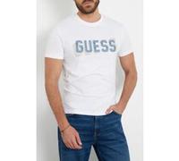 GUESS Ss Cn Logo Tee Pure White Taille: XL | T-Shirts Outlet | Homme | Blanche