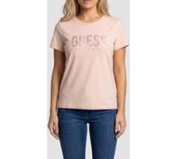 GUESS Ss Cn Python Logo Te Mellow Pink Taille: XS | Chemises Outlet | Femme | Rose