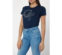 GUESS Ss Cn Studded Suiting Blue Taille: XS | Chemises Outlet | Femme | Bleu