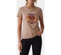 GUESS Ss Logo Desert Flowe Wet Sand Taille: L | Chemises Outlet | Femme | Marron