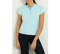 GUESS Ss Script Logo Liza Tropic Water Taille: M | Polos Outlet | Femme |