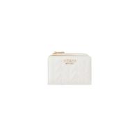 Guess - Stacey Slg Zip Arnd Card Case - Femme - Accessoires - Blanc - Taille: ONE Size