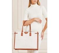 GUESS Stilla Large Tote Natural Taille: OS | Cabas Outlet | Femme