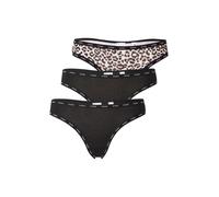 GUESS String nude / noir / blanc, Taille M