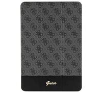 GUESS Stripe Allover Coque Apple Étui de protection pour iPad 10.2 2020/2021 Marron