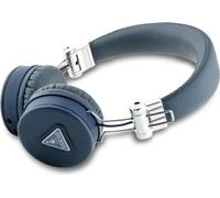 Guess Słuchawki Nauszne Bluetooth Enc Gubh70Pgtspsb Niebieski/Blue Grained Classic Round Shape