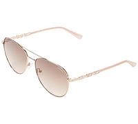 Guess Lunettes de soleil Femme GF6143 28F Or rose 59 mm