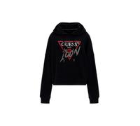 Guess Sweat à capuche détail strass jeans - Femme