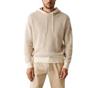 Guess Sweat à capuche Eco KEM gaufré bicolore pour homme, Sable bicolore + vanille, Taille XL