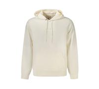 Guess - Sweat à Capuche en Coton Blanc avec Impression en Relief - Homme - Sweatshirts et sweats à capuche - Blanc - Taille: L