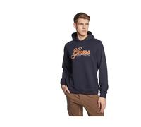 Guess - Sweat à Capuche Homme Élégant - Homme - Sweatshirts et sweats à capuche - Bleu - Taille: M