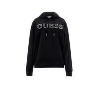GUESS Sweat à Capuche Logo Strass Jeans - Femme