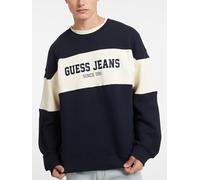 GUESS Sweat à col rond Gj Horizont Stripe M4BQ39K9V31 L Bleu Foncé Bleu