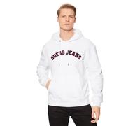 Guess - Sweat élégant pour des jours décontractés - Homme - Sweatshirts et sweats à capuche - Blanc - Taille: XS