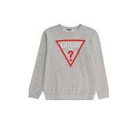 GUESS Sweat gris chiné / rouge / blanc, Taille 152