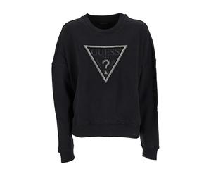 GUESS Sweat (IT, Texte, L, Regular, Regular, Black E26GU03 W5YQ04KC8I0 JBLK)