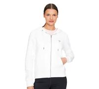 Guess - Sweat Mini Triangle Blanc Coton - Femme - Sweatshirts et sweats à capuche - Blanc - Taille: 36 FR