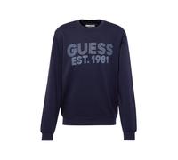 GUESS Sweat-shirt 'Beau' bleu marine / bleu-gris, Taille XL