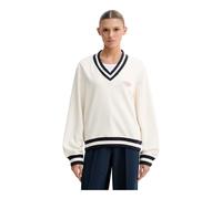 Guess - SweaT-shirt col en V - Femme - Sweatshirts et sweats à capuche - Blanc - Taille: 40 FR
