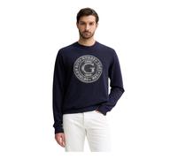 Guess - SweaT-shirt graphique USA col rond - Homme - Sweatshirts et sweats à capuche - Bleu - Taille: S