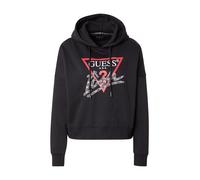 GUESS Sweat-shirt grenadine / noir / argent / blanc, Taille XS