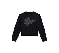 GUESS Sweat-shirt noir / argent, Taille 152