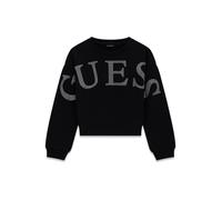 GUESS Sweat-shirt noir / argent, Taille 164