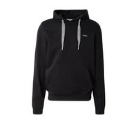 GUESS Sweat-shirt noir / blanc, Taille M