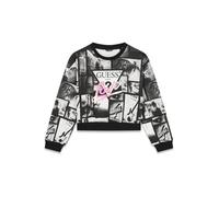GUESS Sweat-Shirt pour Fille Noir 12 Ans (152cm)