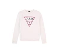 GUESS Sweat-shirt rose foncé / noir / blanc cassé, Taille 128