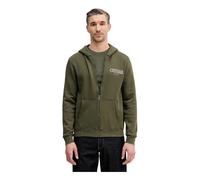 Guess - SweaT-shirt z fermetureure éclair Basic - Homme - Sweatshirts et sweats à capuche - Vert - Taille: S