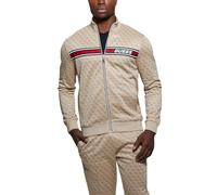 Guess Sweat zippé Capuche Logo Allover Jeans - Homme