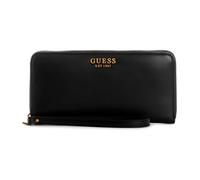 Guess Portefeuille femme Laurel SLG Large Zip – Noir polyuréthane – Taille unique