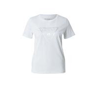 GUESS T-shirt argent / blanc, Taille M