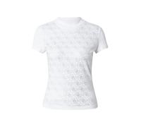 Guess - T-Shirt Col Montant - Femme - Tops - Blanc - Taille: 44 FR