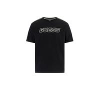 GUESS T-Shirt 'Arlo' gris clair / noir, Taille XXL