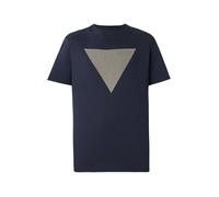 GUESS T-Shirt beige / bleu foncé, Taille L