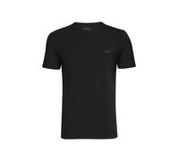 Guess - T-shirt en coton mélangé - Homme - Tops - Noir - Taille: XL