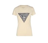 GUESS T-shirt beige / marron, Taille XS