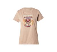 GUESS T-shirt 'DESERT FLOWE' sable / orange / rouge / noir, Taille S